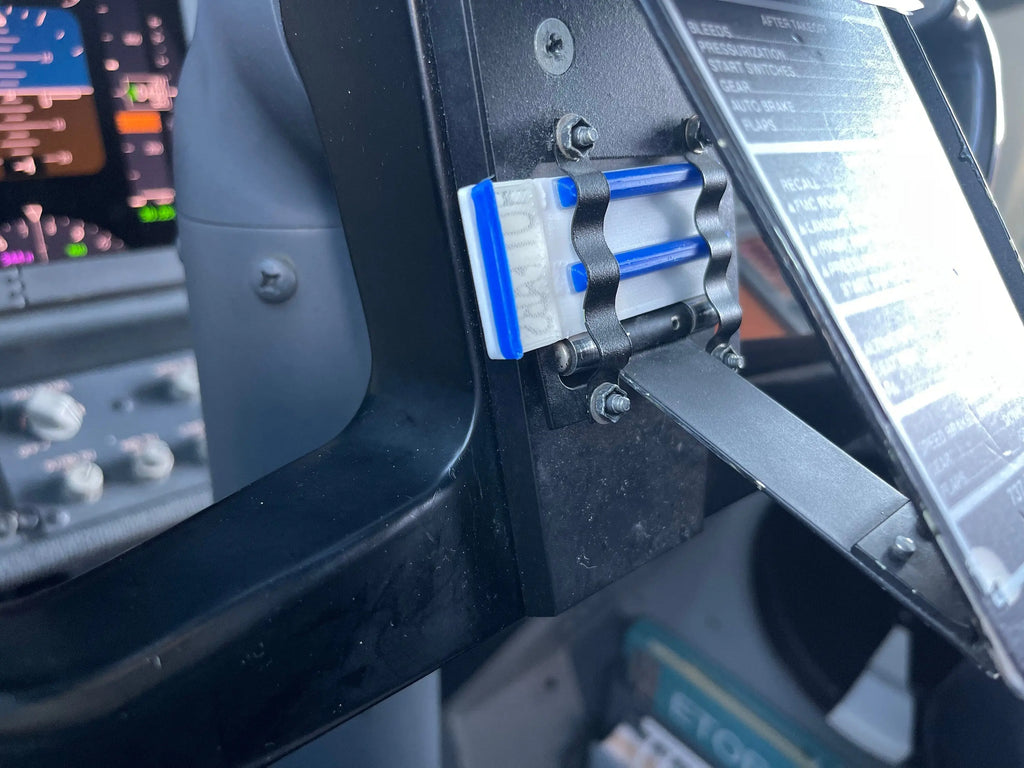 Yoke Chart Clip Fixer for Boeing Aircraft Hot Fabs LLC