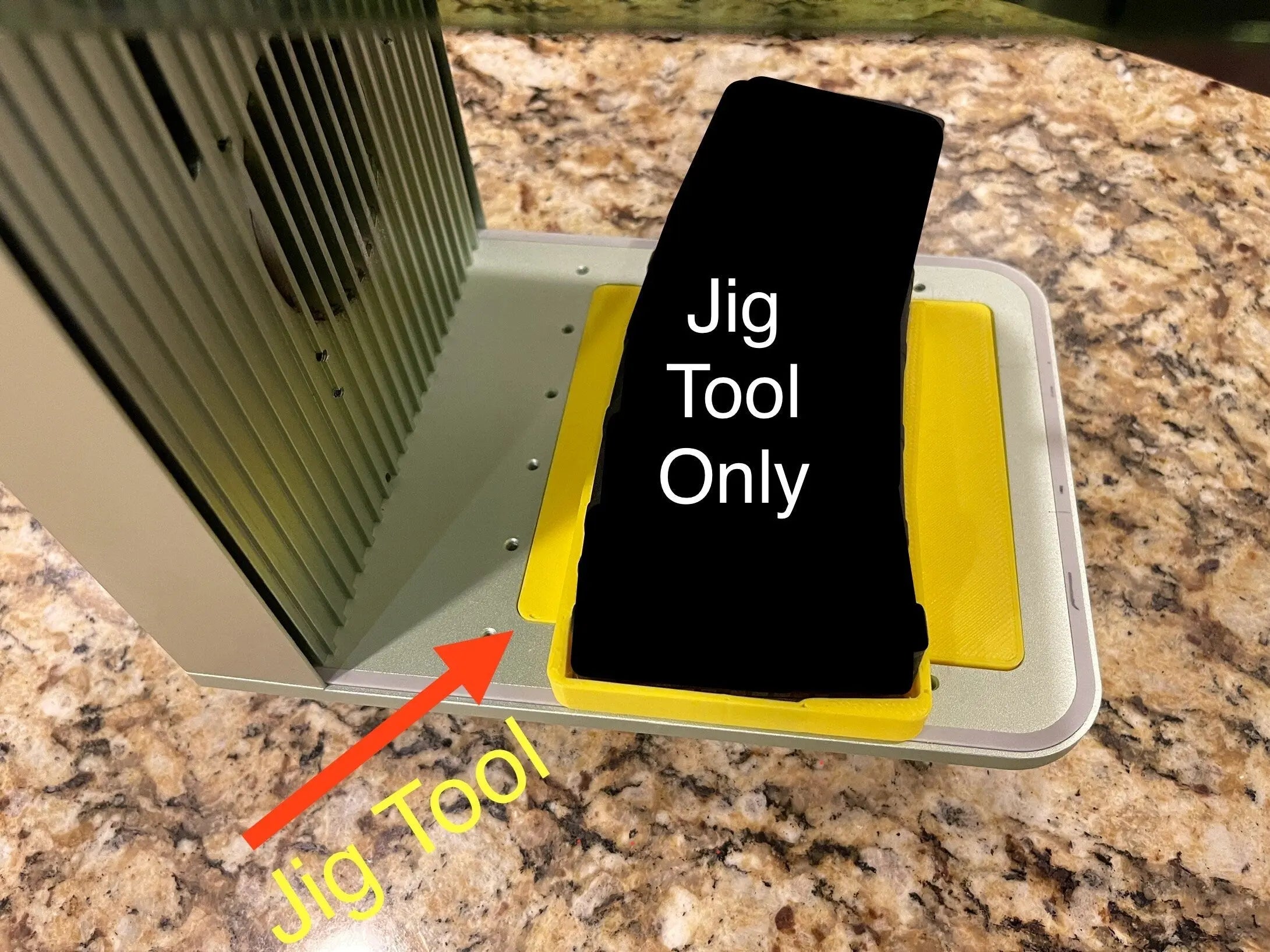 X-Tool F1,F2 - PMAG Magazine Laser Jig TOOL - Both Sides included (fits gen 2 & 3 MagPul) Hot Fabs LLC