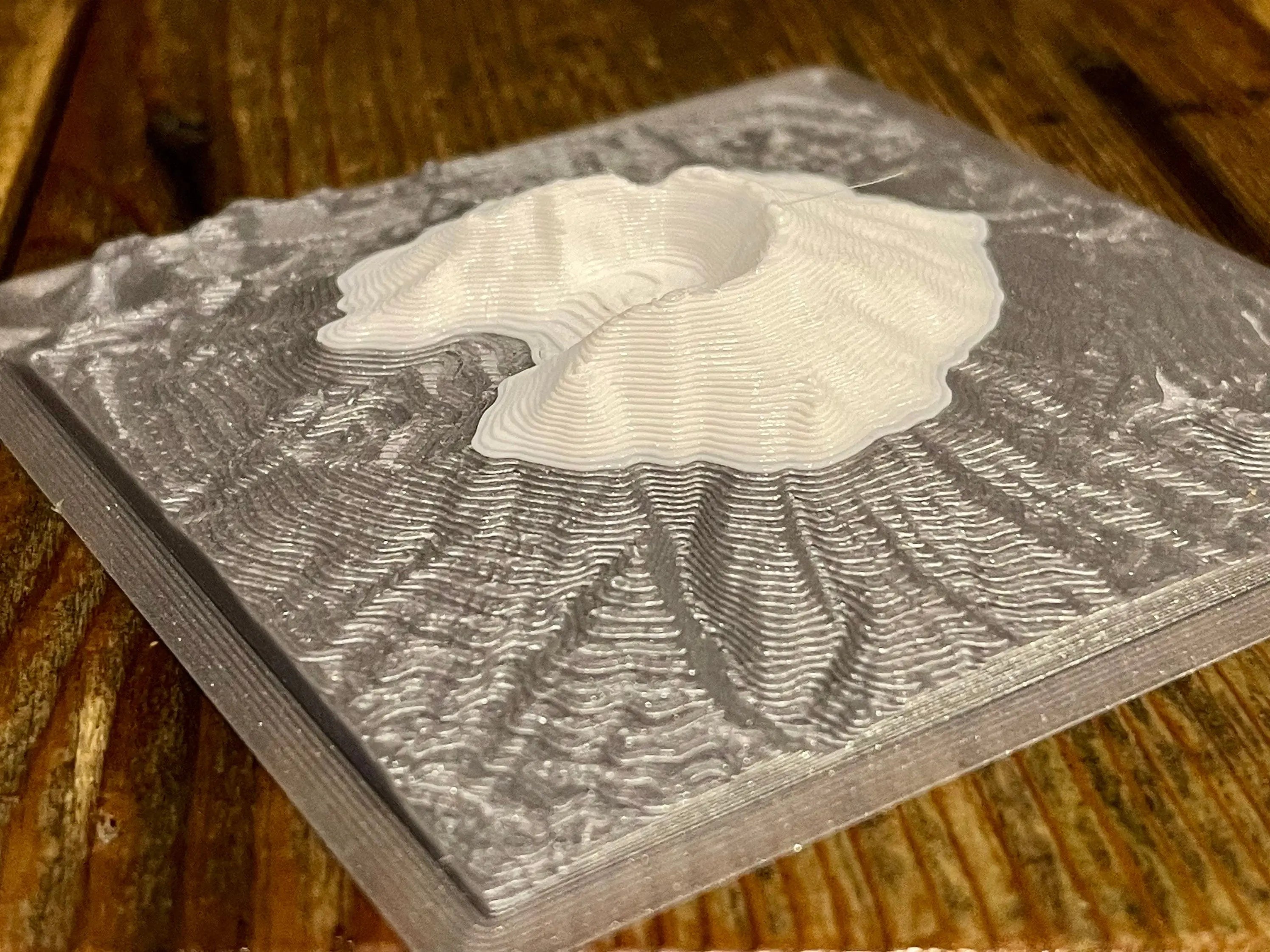 Mt St Helens volcano Model Miniature Hot Fabs LLC