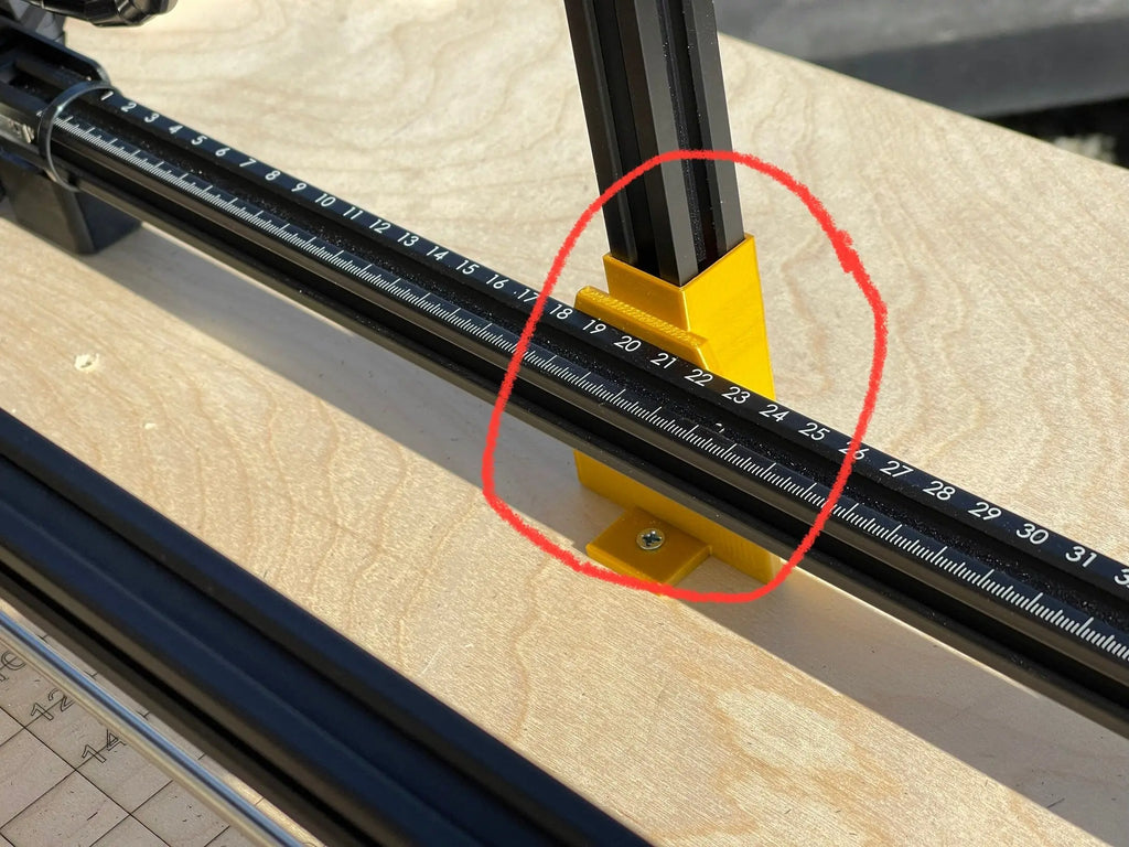 Lightburn Camera Mount for Ortur & X-Tool D1 (STL File) Hot Fabs LLC
