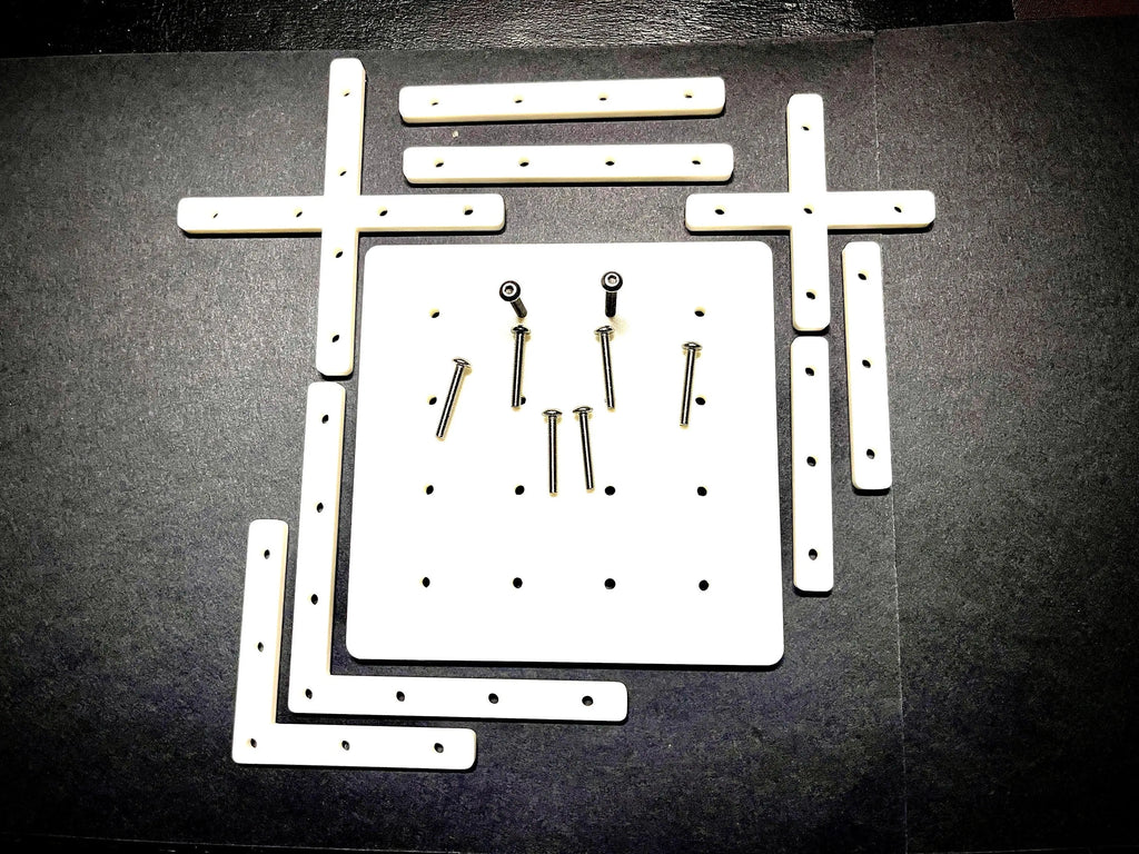 XTool F1/F2 Laser Guide/Fence Set (8 pc) - Optional Bed & Bolts Hot Fabs LLC