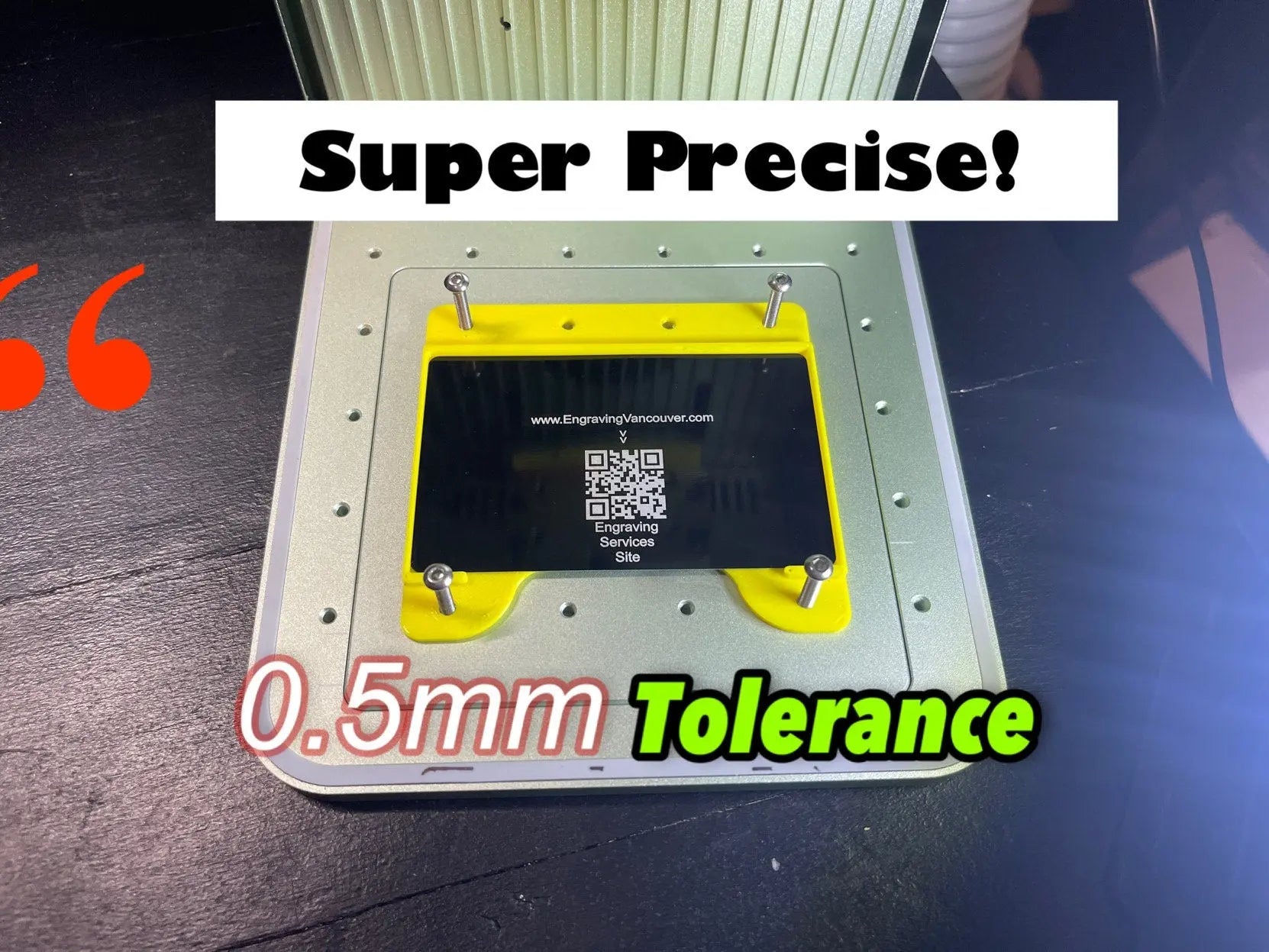 XTool F1/F2 Card Jig & FREE Template! Hot Fabs LLC