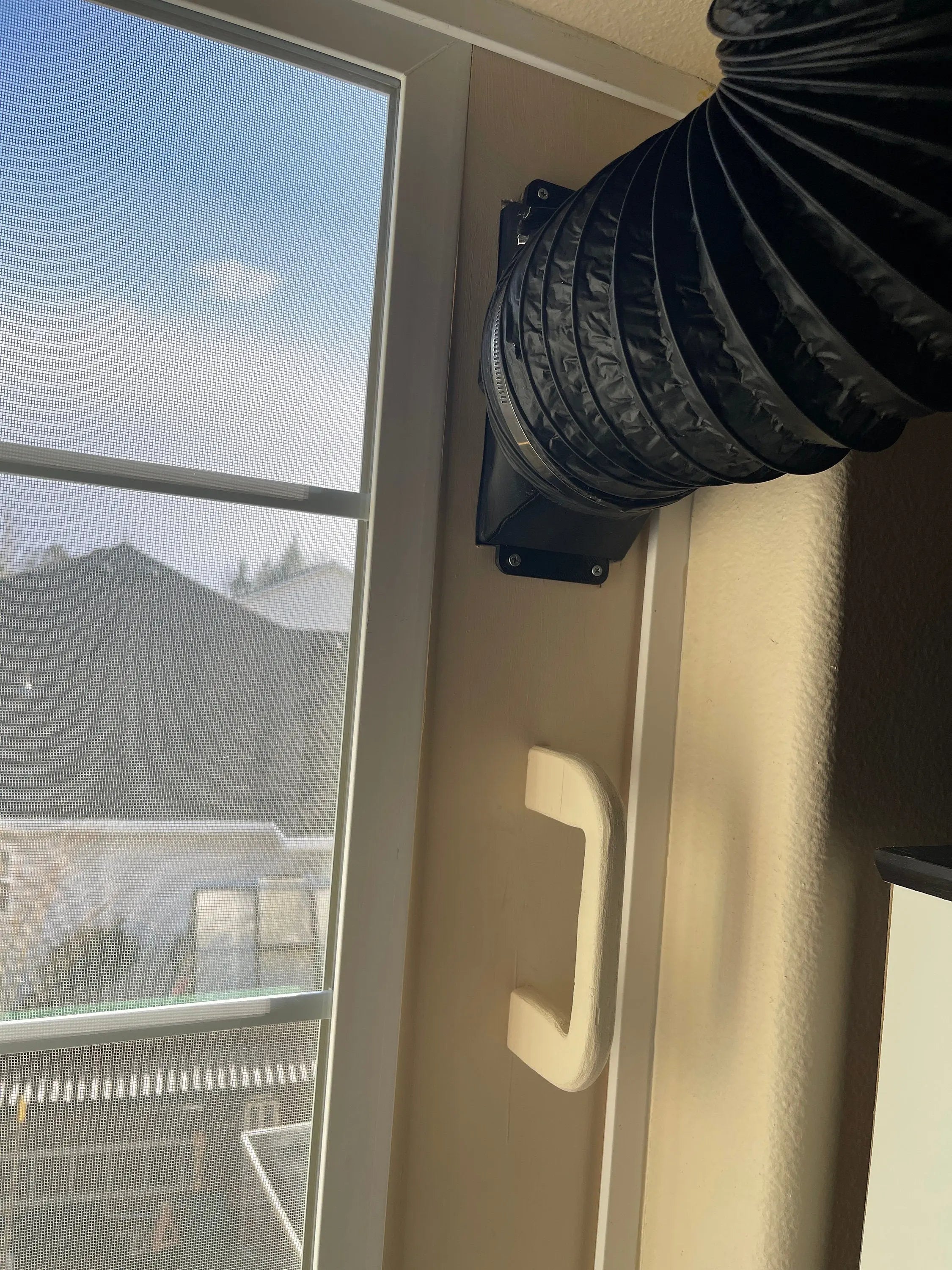 Laser Exhaust Fumes Window Adapter for 6” Duct - Digital Download. Hot Fabs LLC