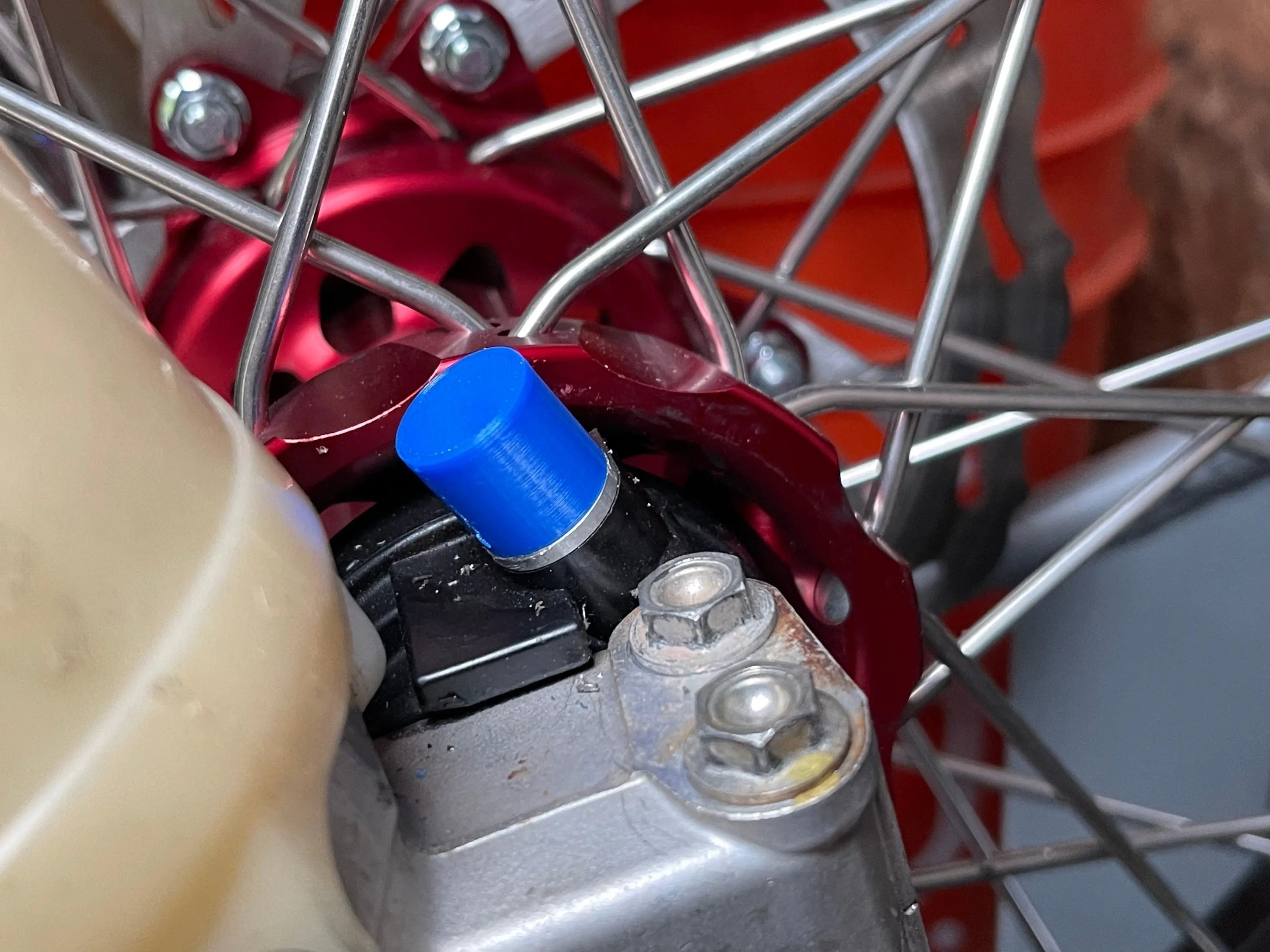 Honda CRF250X CRF450X Odometer Delete Cap Hot Fabs LLC