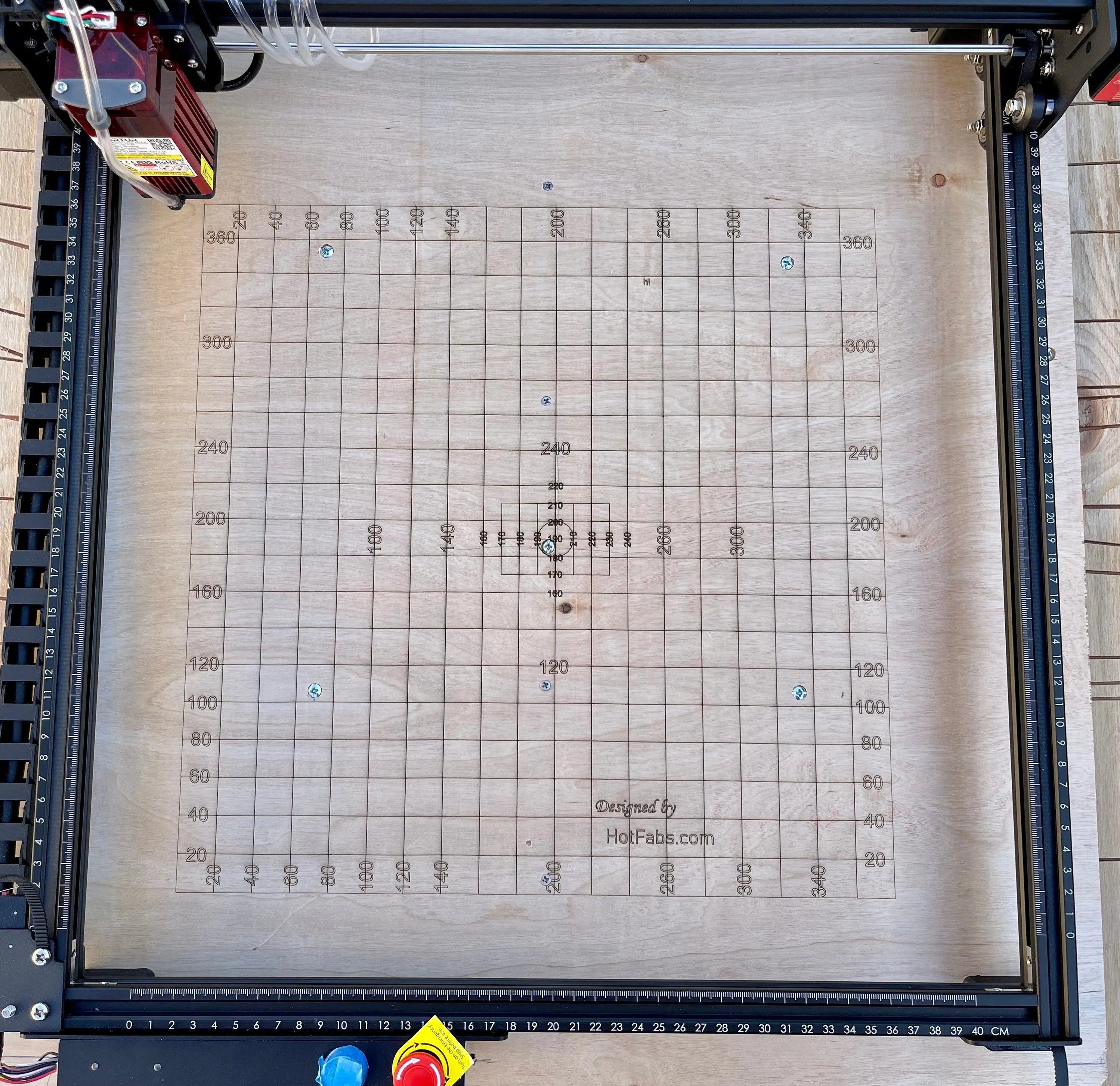 Ortur Laser Master 2 Pro GRID File (Specifically Designed for Z AXIS ADJUSTER) Hot Fabs LLC