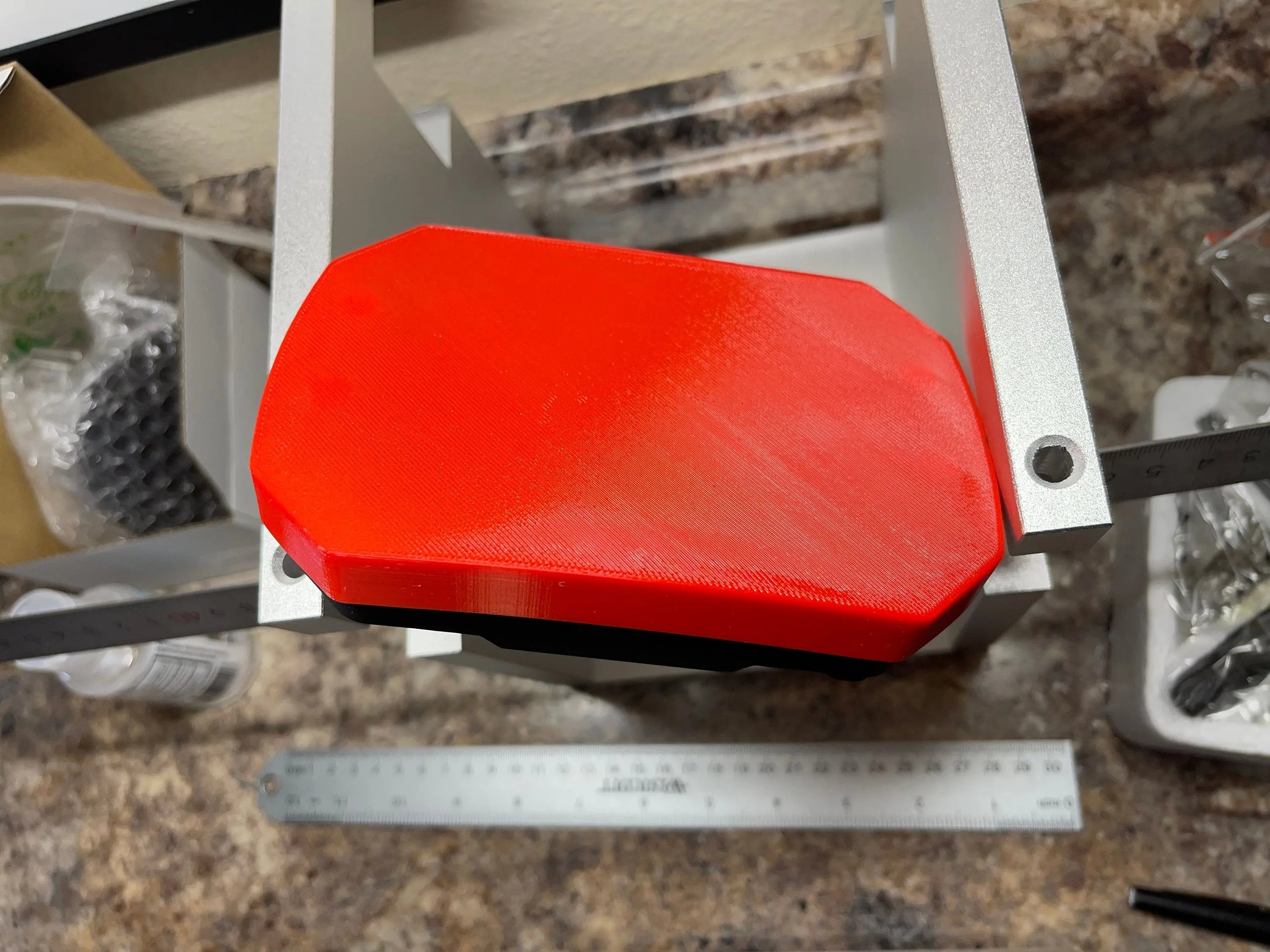 Mychron 5 Kart Data Logger Cover - 3D Printed Protective Faceplate Hot Fabs LLC