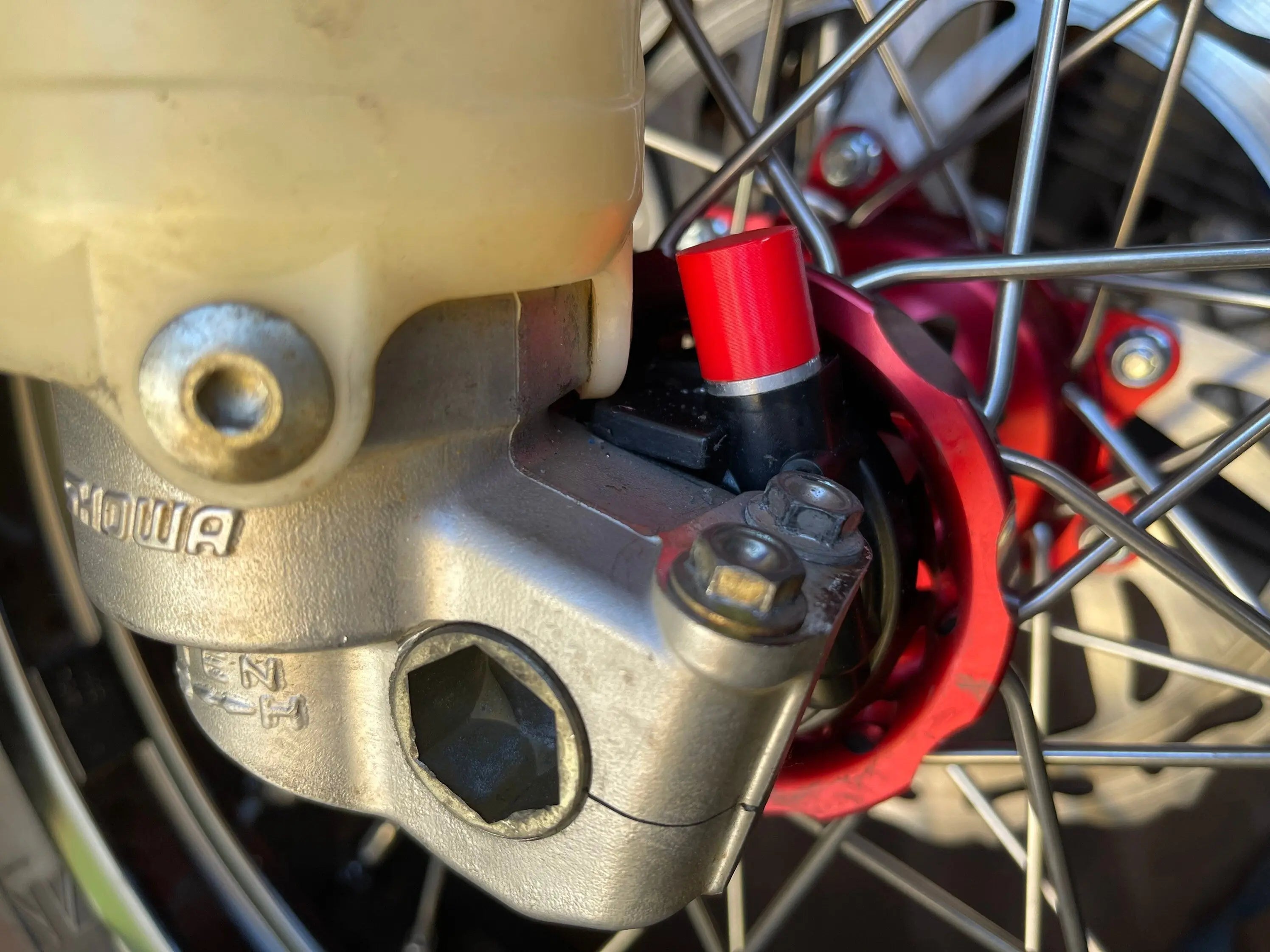 Honda CRF250X CRF450X Odometer Delete Cap Hot Fabs LLC