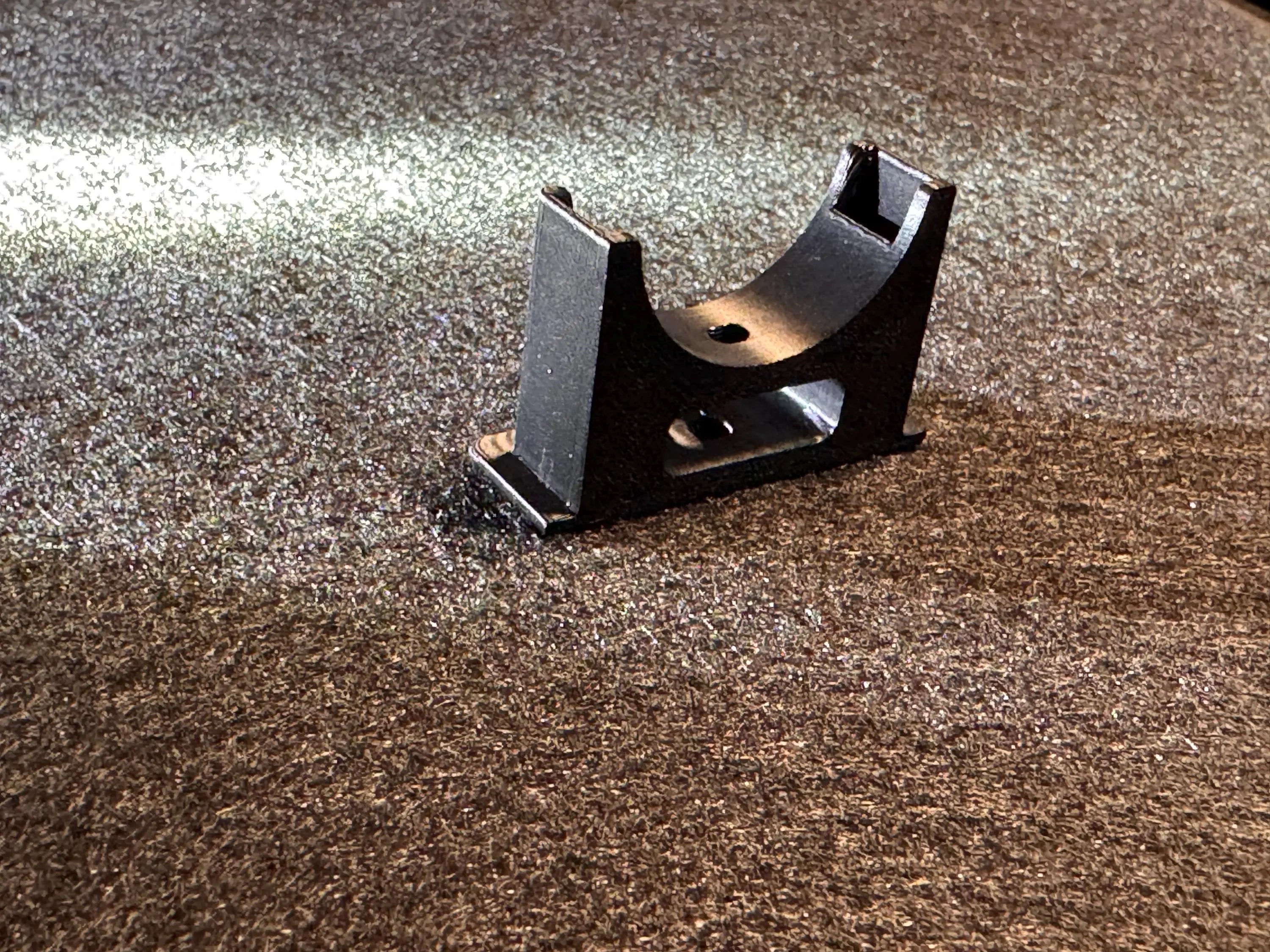 Kart Upper Heater Hose Mount to Seat - for Kart Racing Hot Fabs LLC