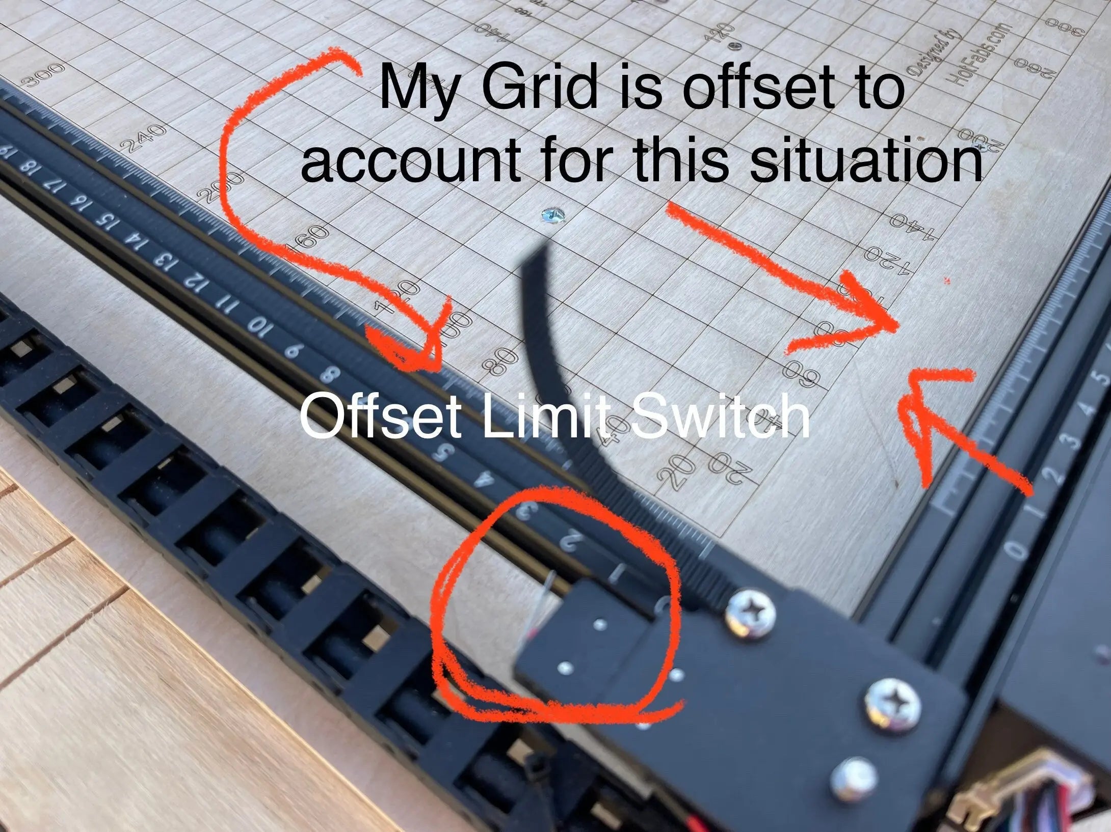 Ortur Laser Master 2 Pro GRID File (Specifically Designed for Z AXIS ADJUSTER) Hot Fabs LLC