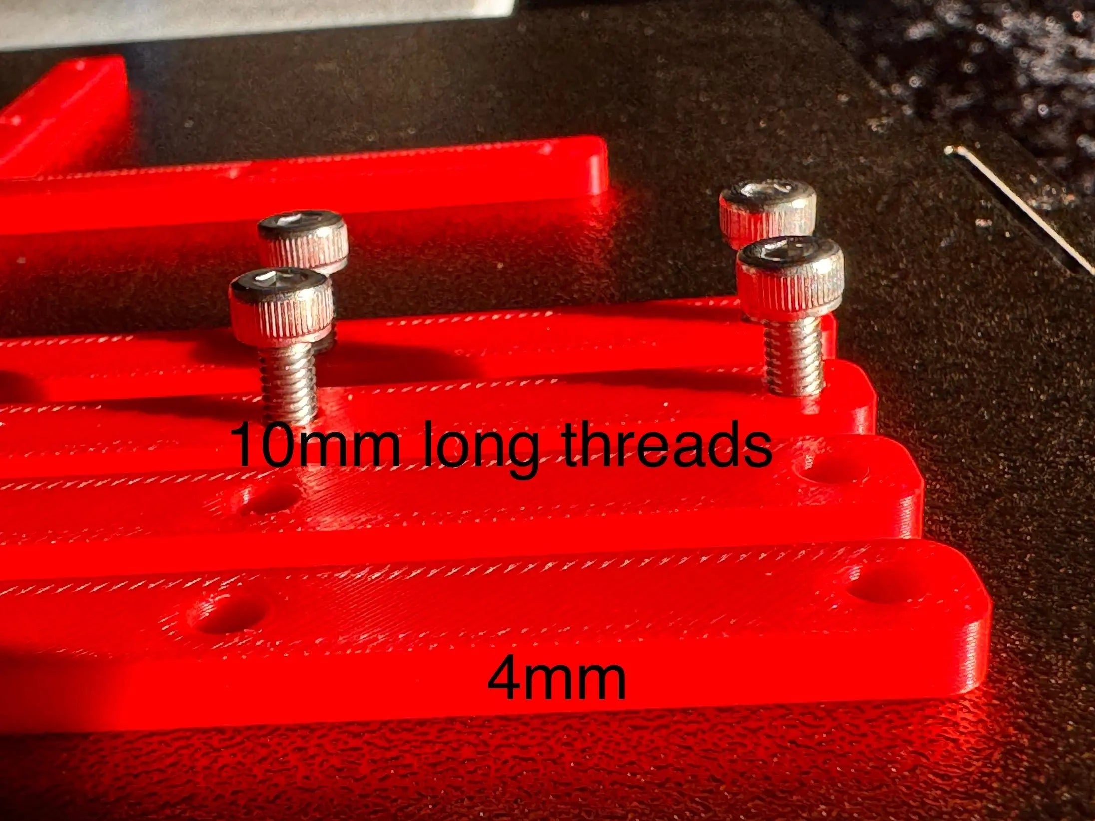 XTool F1/F2 ULTRA Laser Guides, Fences 8 pc Set + Bolts Included! Hot Fabs LLC