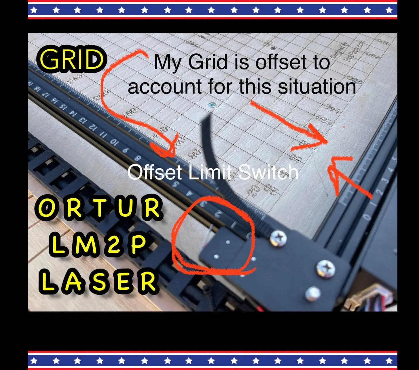 Ortur Laser Master 2 Pro GRID File (Specifically Designed for Z AXIS ADJUSTER) Hot Fabs LLC
