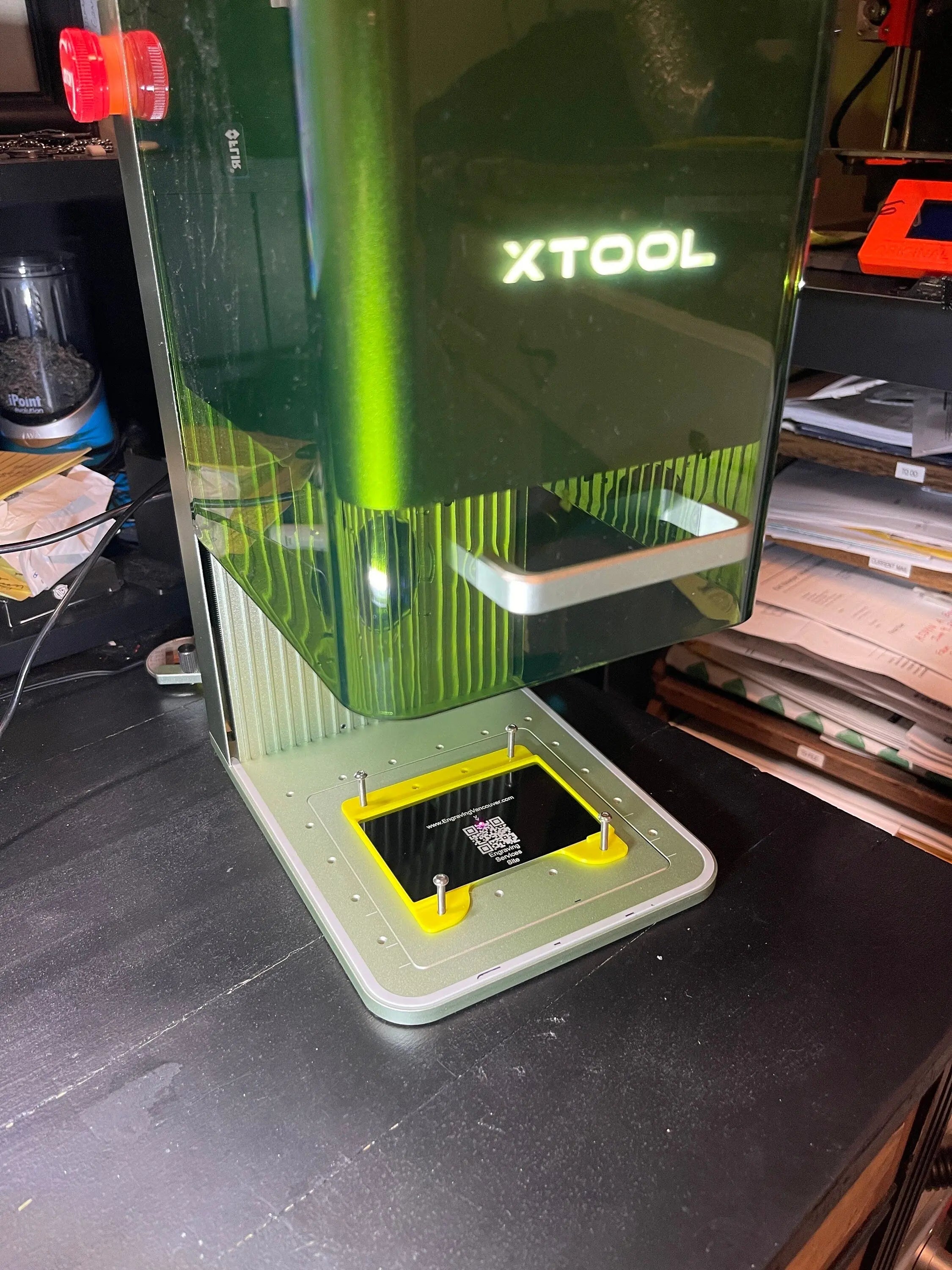 XTool F1/F2 Card Jig & FREE Template! Hot Fabs LLC