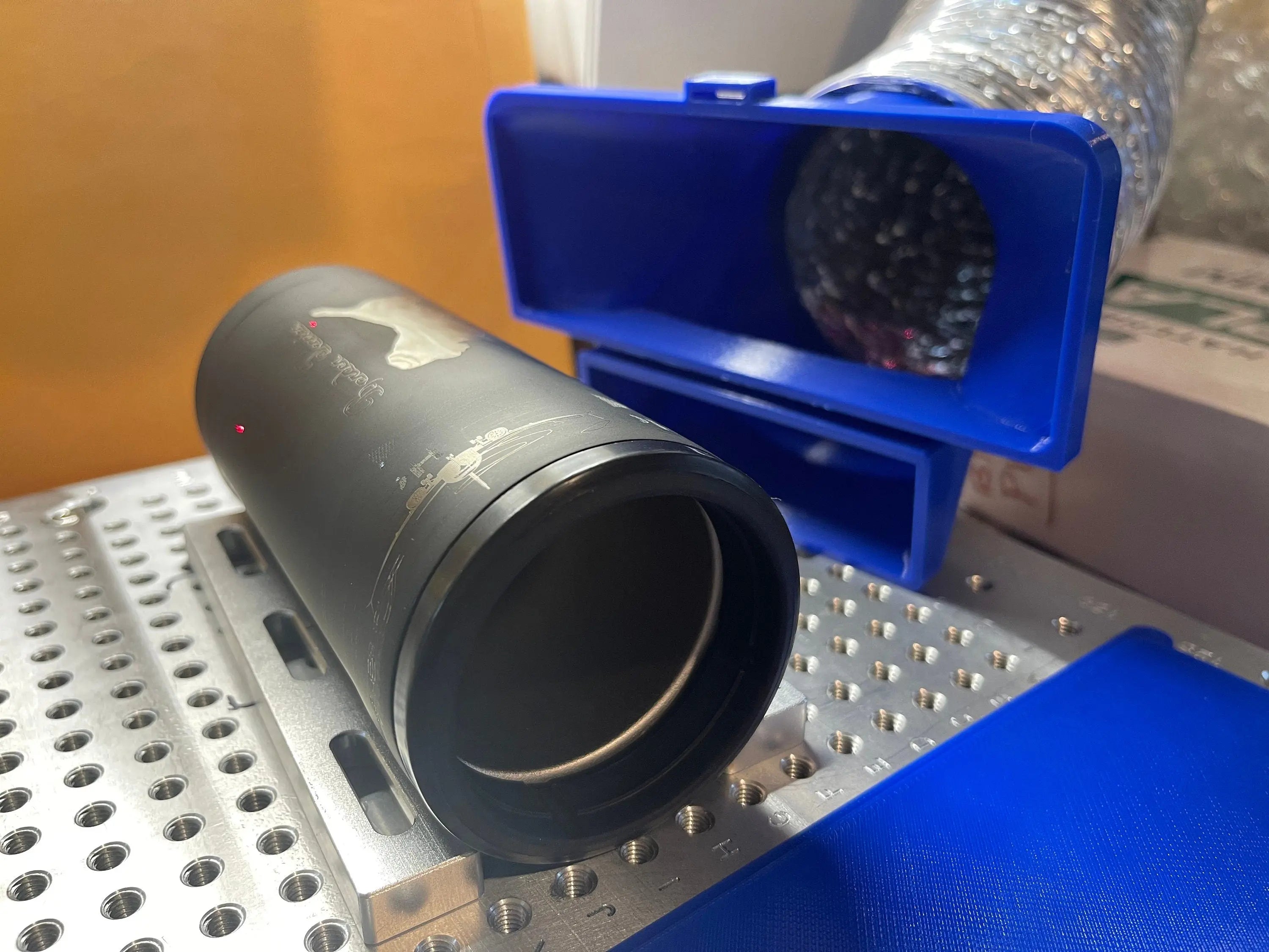 Laser Smoke Collector (STL File Download) Hot Fabs LLC