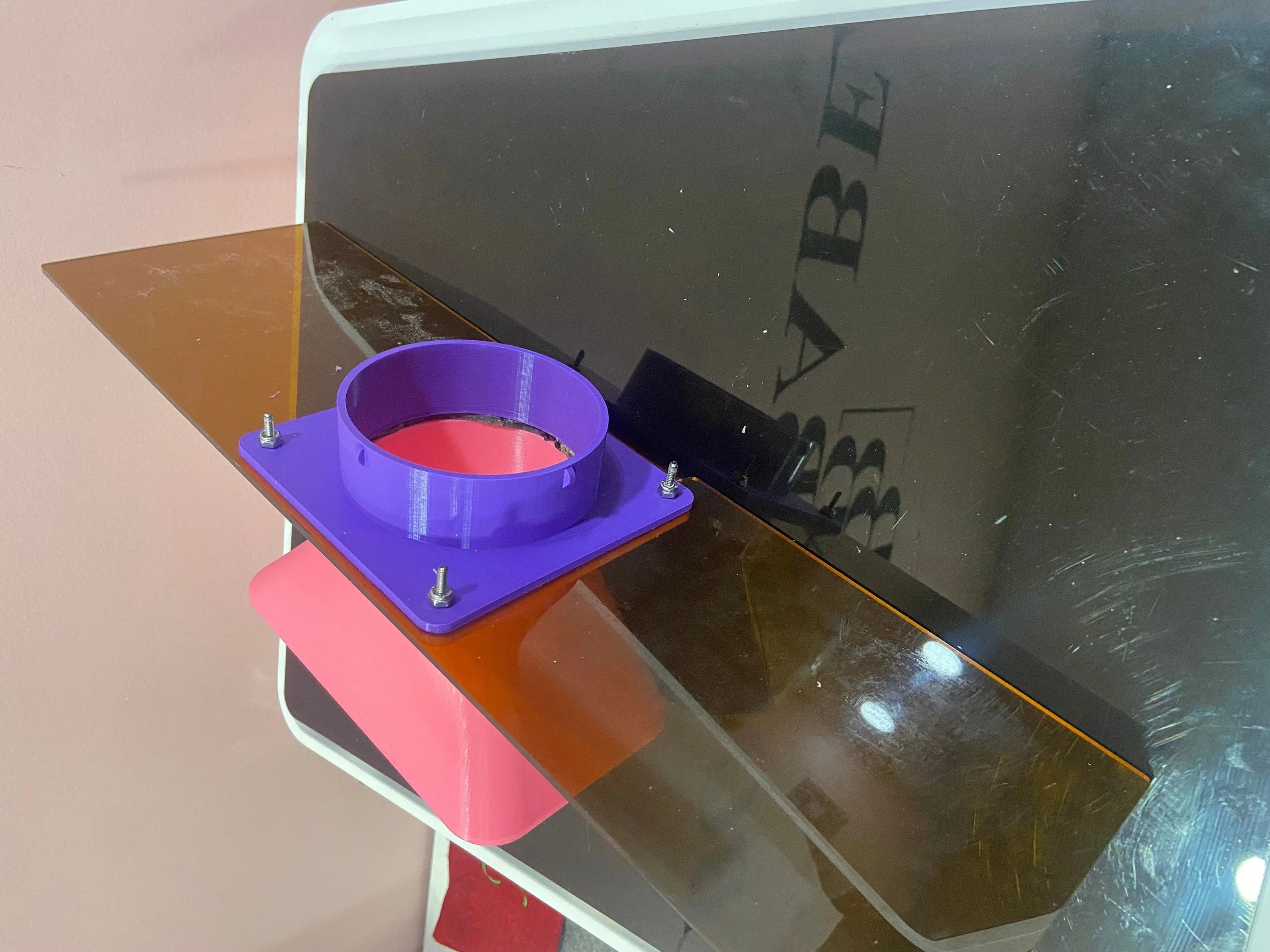 X-Tool M1 Laser Riser – 3D Print Smoke Scoop (Digital Download) Hot Fabs LLC