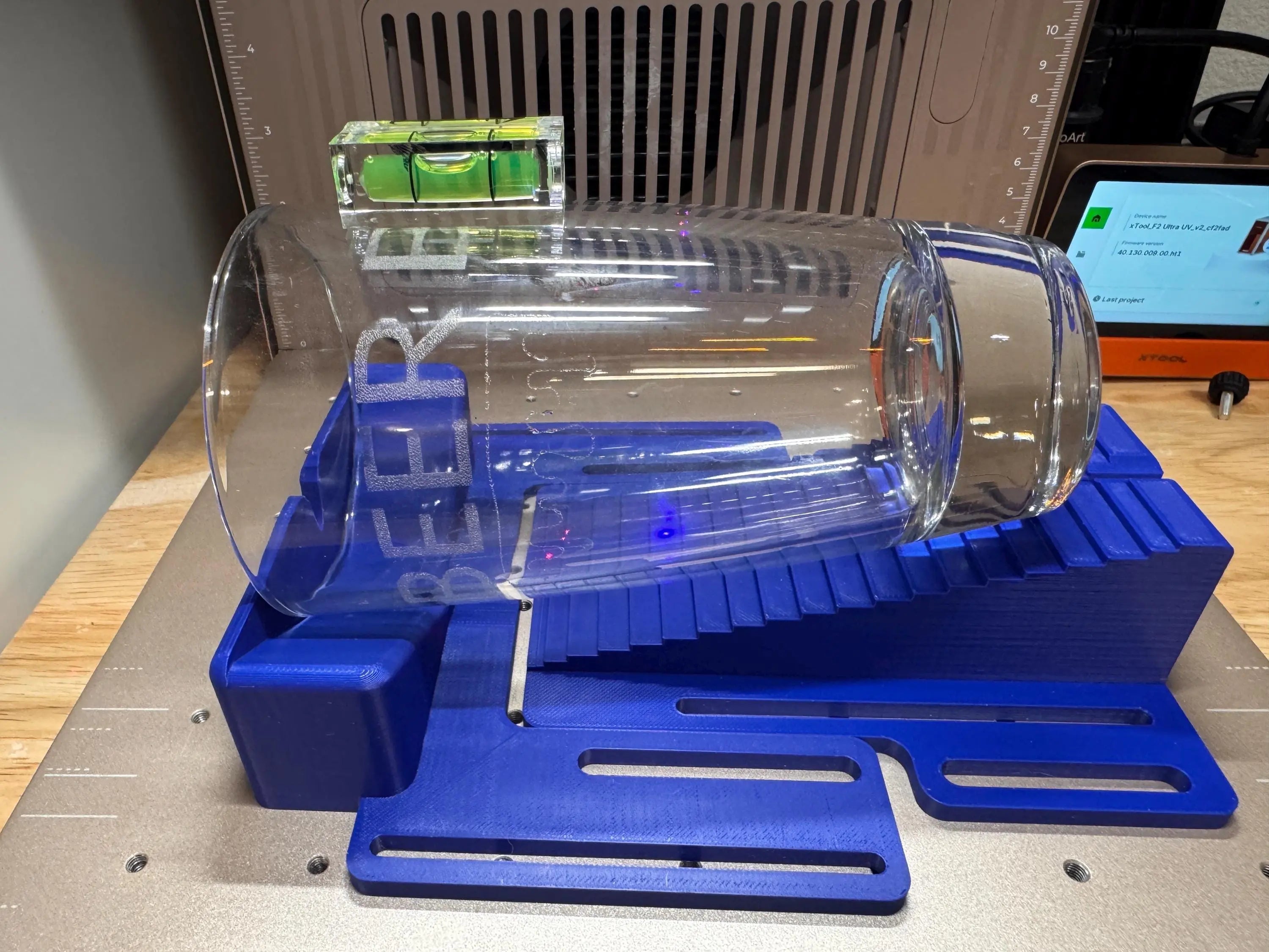 XTool F2 Ultra/Fiber Laser Universal Tumbler Jig Hot Fabs LLC