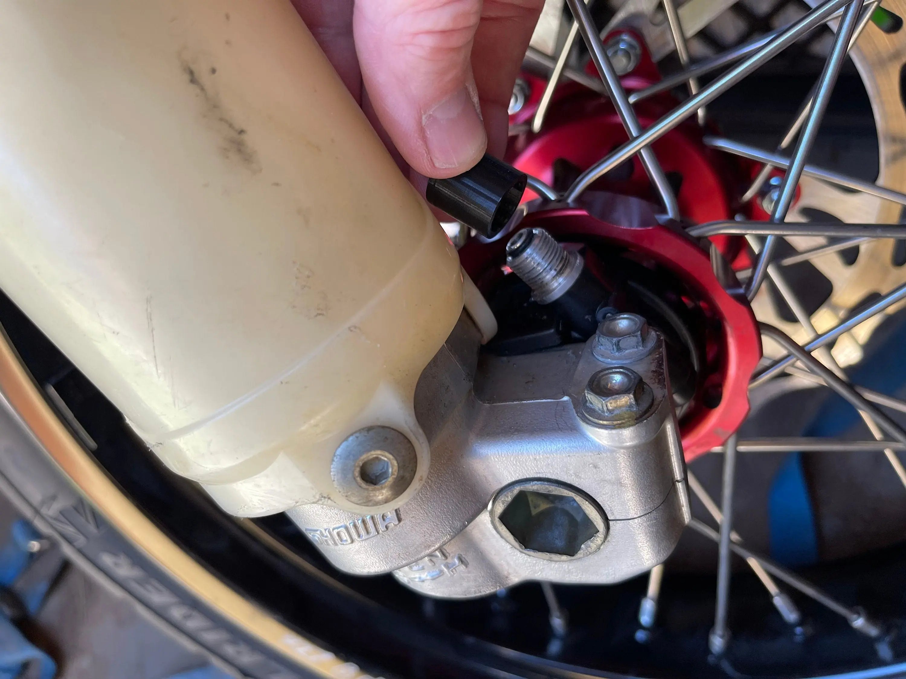 Honda CRF250X CRF450X Odometer Delete Cap Hot Fabs LLC