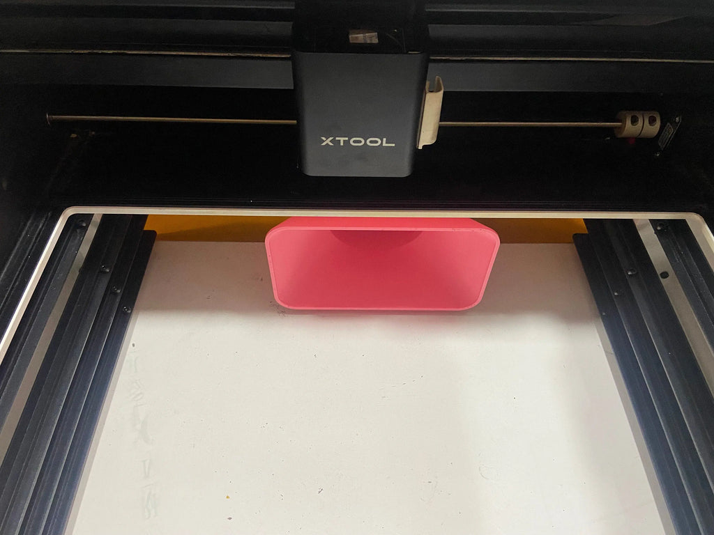 X-Tool M1 Laser Riser – 3D Print Smoke Scoop (Digital Download) Hot Fabs LLC