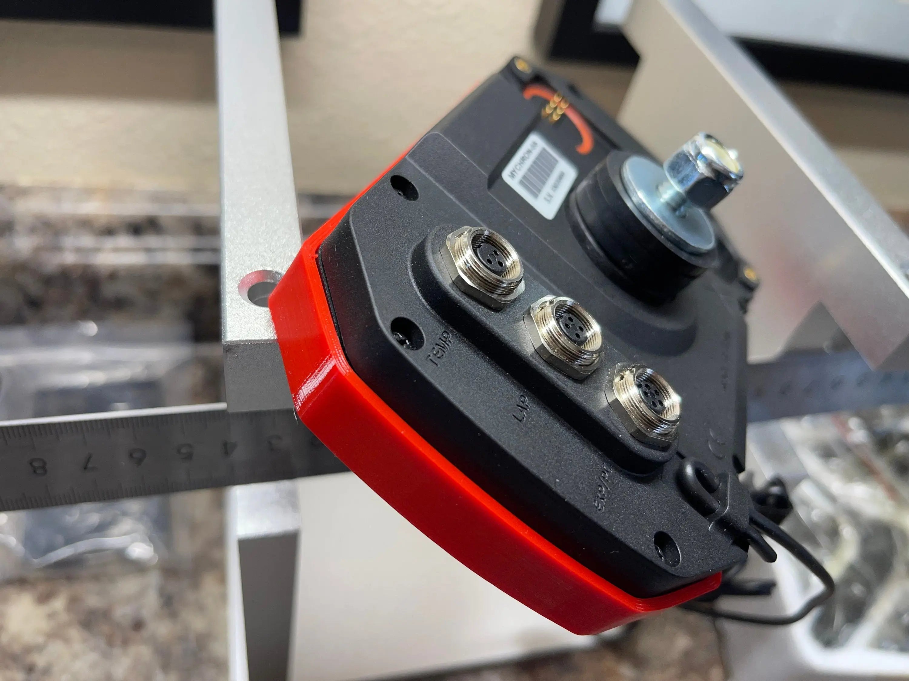 Mychron 5 Kart Data Logger Cover - 3D Printed Protective Faceplate Hot Fabs LLC