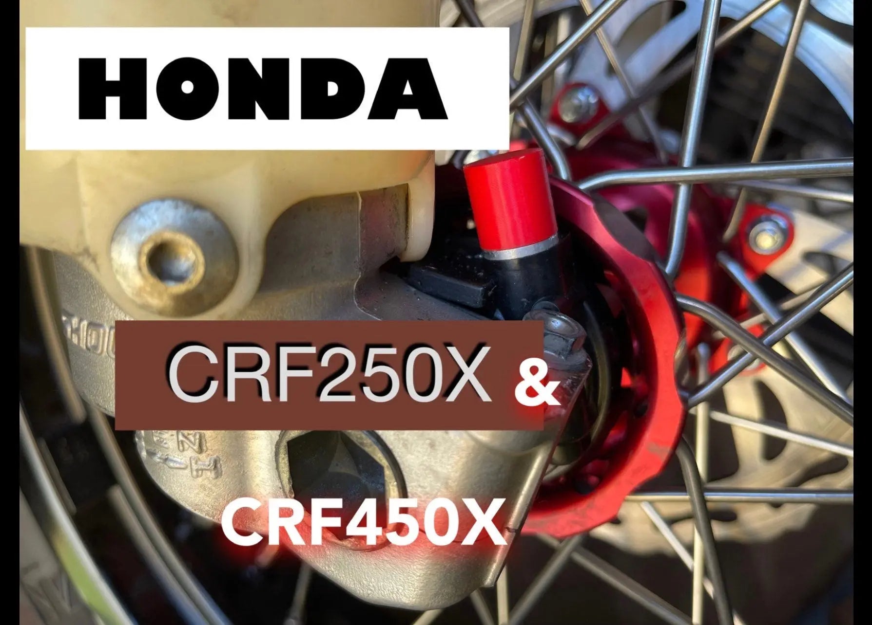 Honda CRF250X CRF450X Odometer Delete Cap Hot Fabs LLC