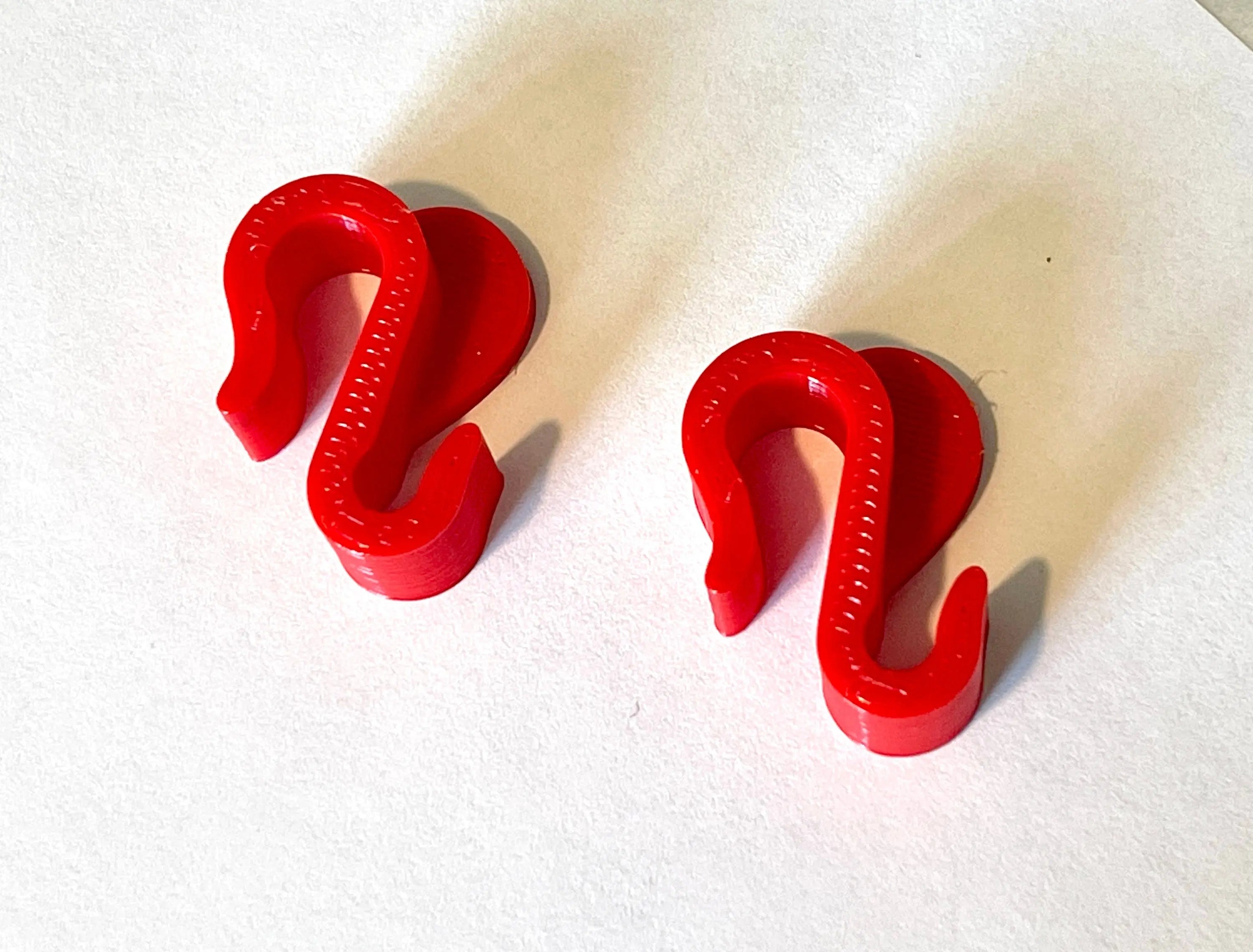 Headset Cable Clips fit Boeing 737 - B737 - fits on Sun visor Rail. Hot Fabs LLC