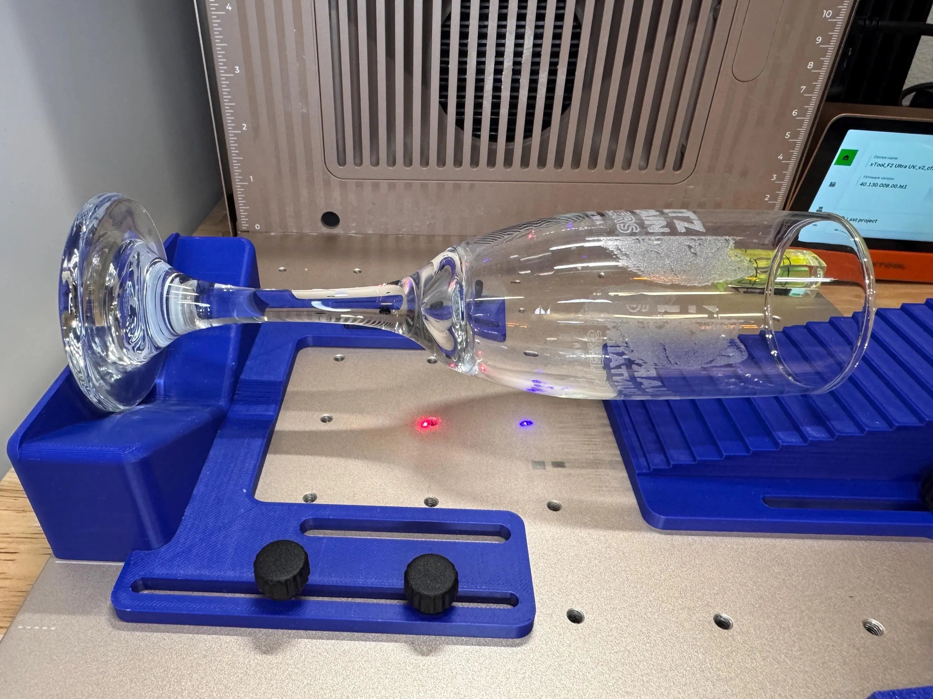 XTool F2 Ultra/Fiber Laser Universal Tumbler Jig Hot Fabs LLC