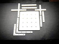XTool F1/F2 Laser Guide/Fence Set (8 pc) - Optional Bed & Bolts Hot Fabs LLC