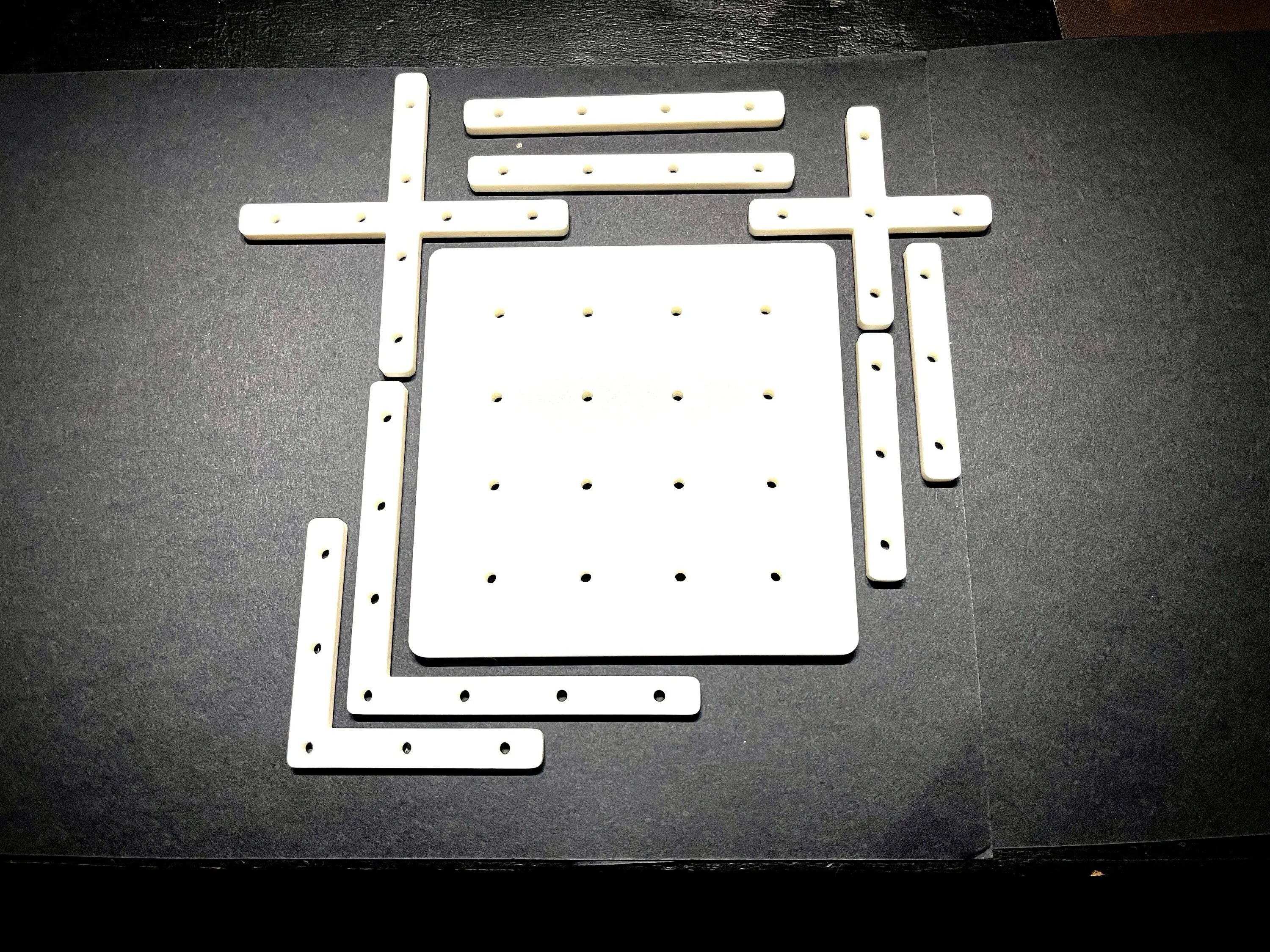 XTool F1/F2 Laser Guide/Fence Set (8 pc) - Optional Bed & Bolts Hot Fabs LLC