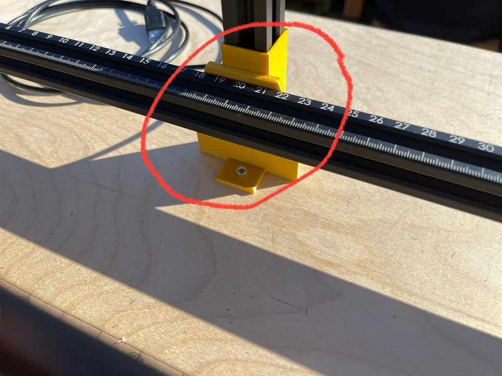 Lightburn Camera Mount for Ortur & X-Tool D1 (STL File) Hot Fabs LLC
