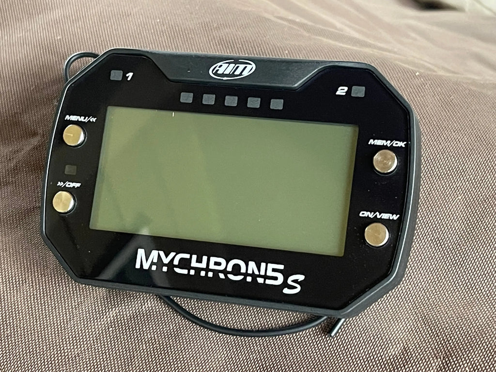 Mychron 5 Kart Data Logger Cover - 3D Printed Protective Faceplate Hot Fabs LLC